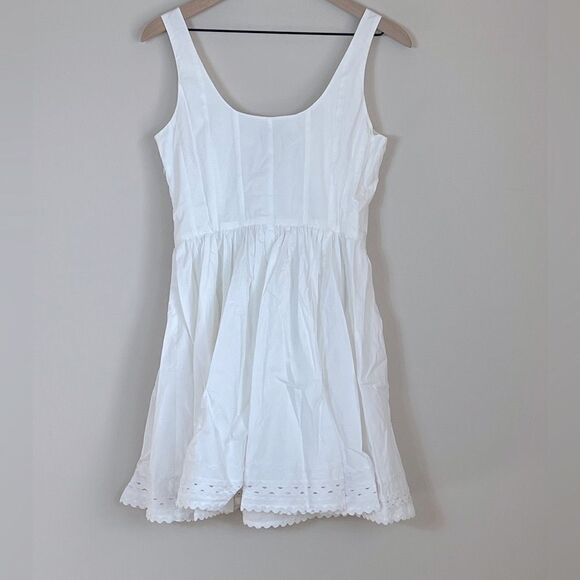 J. Crew Fit-and-flare mini dress with rickrack trim Size 4 - Picture 7 of 16